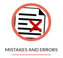 Mistakes and Errors on You Background Report